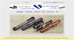 Desktop Screenshot of pen-paradise.de
